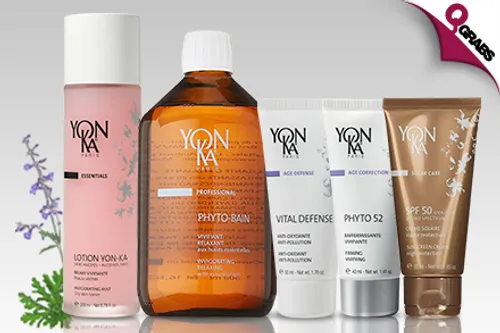 From QR122 Stay Pretty with Yon-Ka Paris Beauty Products - choose from Mist, Toner, Sunscreen, Lotion & More! (Up to QR1150 Value)